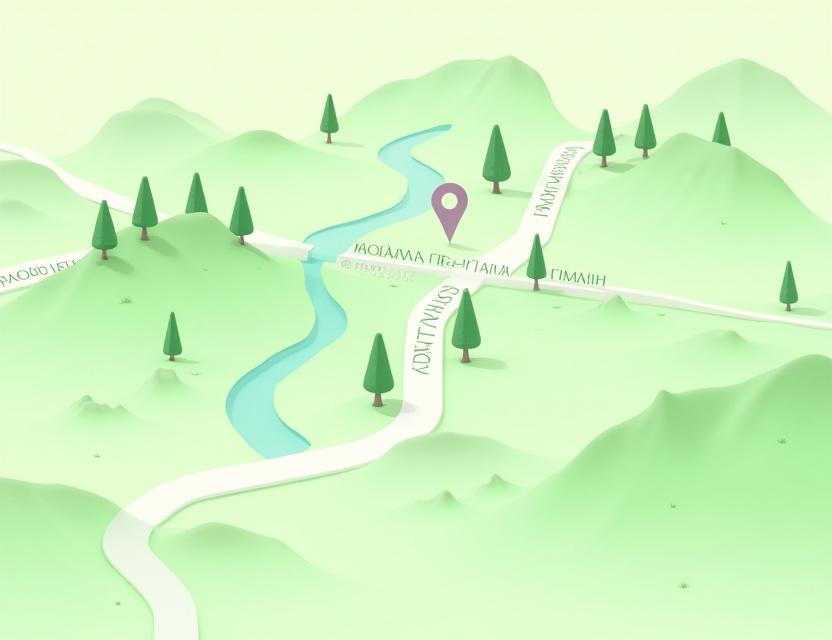 Illusztráció a Gnosis Gait budapesti stúdiójának elhelyezkedéséről a 2. kerületben